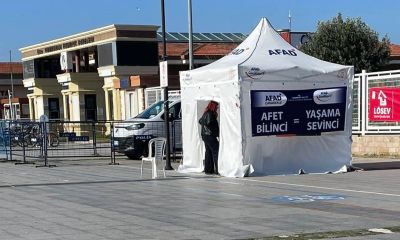 Çanakkale’de Deprem Haftası’na Özel Farkındalık Standı