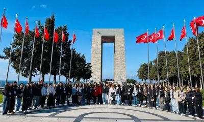 Sinoplu öğrenciler Çanakkale'de tarihi alanları ziyaret etti