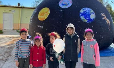 Hatay Kırıkhan’da Öğrenciler Planetaryumla Tanıştı
