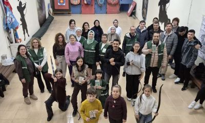 Yeşilay Haftası’nda ÇOMÜ’de Anlamlı Okçuluk Etkinliği