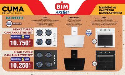 BİM 6 Mart 2026 Aktüel Ürün Kataloğu yayımlandı!
