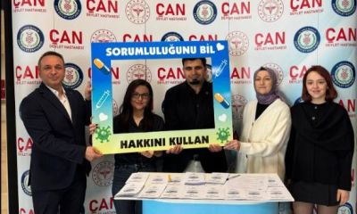 Çan Devlet Hastanesi’nde Hasta Hakları Standı Kuruldu