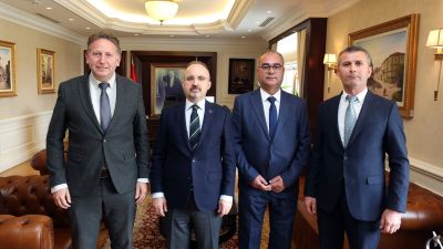 ÇARO Heyetinden Ankara’da Bülent Turan’a Ziyaret
