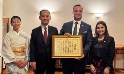 ÇOMÜ’lü Prof. Dr. Tolga Özşen’e Japonya’dan Prestijli Takdir Ödülü