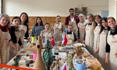 “Biçim Anlam Kimlik” Seramik Çalıştayı Sergisi ÇTSO’da Açıldı