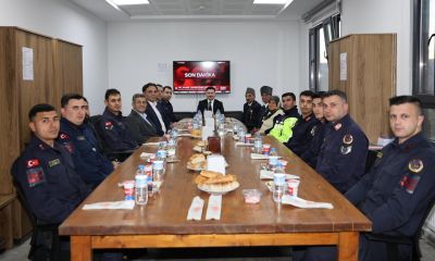 Jandarma Personeli ve Gaziler İftar Sofrasında Bir Araya Geldi