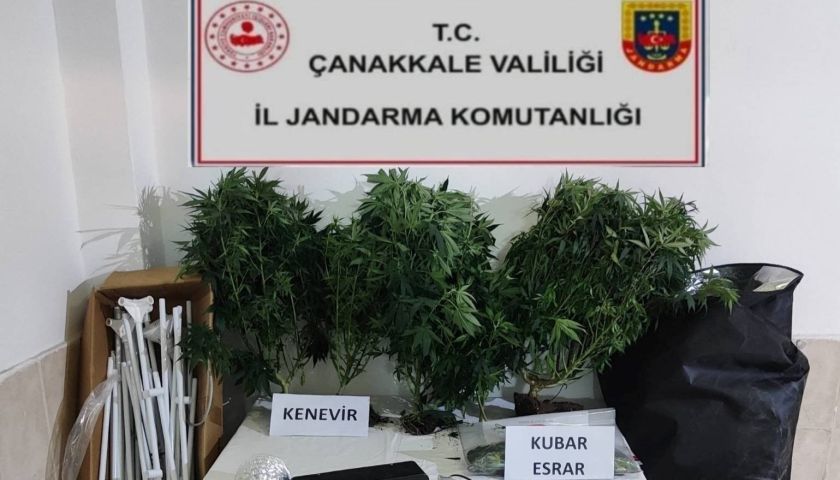 Çanakkale Jandarmasının Narkotik Operasyonları Sürüyor: 2 Tutuklama