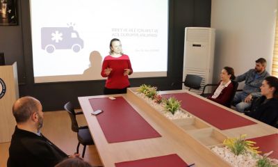 ÇOMÜ’de Deprem Haftası Kapsamında “Deprem ve Sağlık” Söyleşisi Düzenlendi