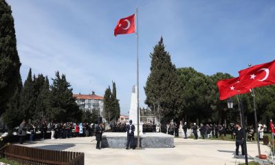 Hastanebayırı Şehitliği’nde anma programı gerçekleştirildi