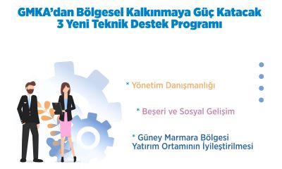 GMKA'dan 3 Yeni Teknik Destek Programı