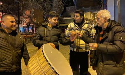 Şarkılı türkülü asırlık sahur geleneği   