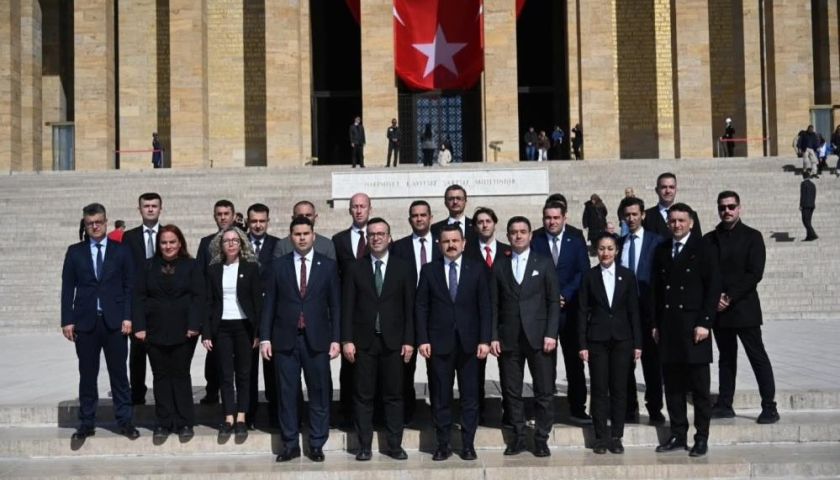 Tarihi Alan Başkanlığı heyetinden Anıtkabir ziyareti