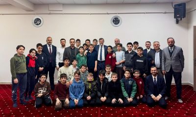 Müftü Topçu, hafızlık öğrencileriyle buluştu