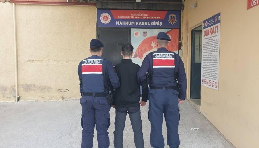 Kaçtığı gibi yakalandı