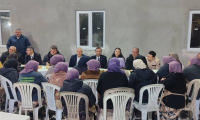 Bayramiç’te üreten kadınların bereketli iftarı