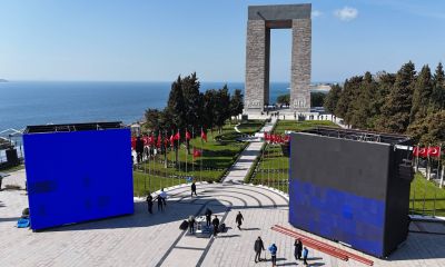 Şehitler Abidesi, 18 Mart törenlerine hazırlanıyor