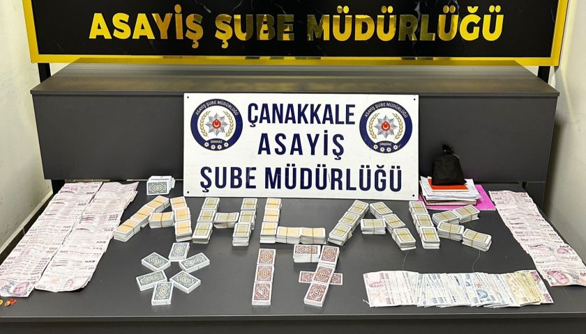 Çanakkale Emniyetinin huzur operasyonları devam ediyor: 4 tutuklama