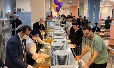 Nusrat Erkek Yurdu’nda Kadir Gecesi’nde anlamlı iftar buluşması