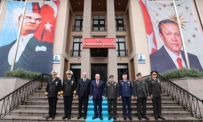 Milli Savunma Bakanı Güler, Çanakkale Valiliğini ziyaret etti