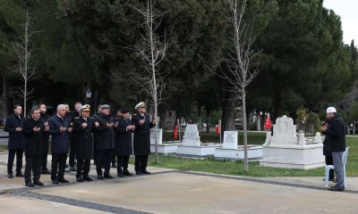 Hastanebayırı Şehitliği’nde Bayram Duaları Edildi