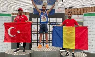 Çanakkaleli Atlet Barış Çakır’dan Balkan Şampiyonası’nda Çifte Madalya
