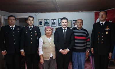 Kaymakam Osman Acar’dan Gazi Ailesine Anlamlı Bayram Ziyareti