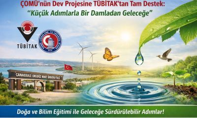 Gelecek Bir Damla Suyla Yeşerecek: ÇOMÜ’nün Projesi Kabul Edildi