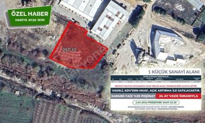 Çanakkale’de Sanayi Alanı Satışa Çıkıyor: Karacaören’deki Arsa İçin Müzayede Günü Belli Oldu