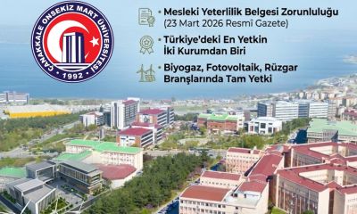 ÇOMÜ’den Enerji Sektörüne Büyük Adım