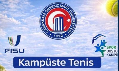 ÇOMÜ’de “Kampüste Tenis” Başlıyor: Kontenjanlar Doldu