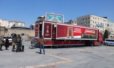 Çanakkale Savaşları Mobil Müzesi Kayseri'de