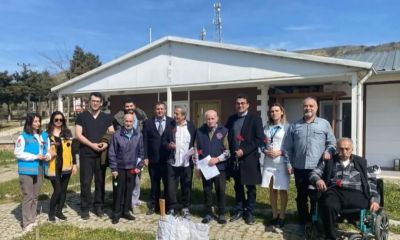 Gökçeada’da Yaşlılar Haftası’nda anlamlı ziyaret