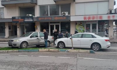 Arslanca Camii önünde yine kaza