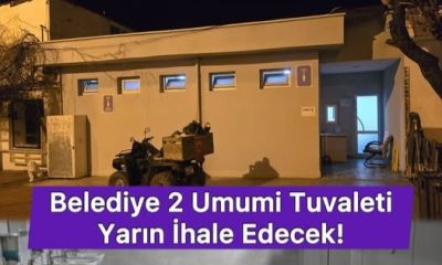 Bozcaada Belediyesi’nden İhale İlanı: Merkezdeki Tuvaletler Kiraya Veriliyor!