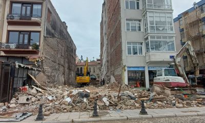 Yalı Caddesi'ndeki yıkımda sona yaklaşıldı