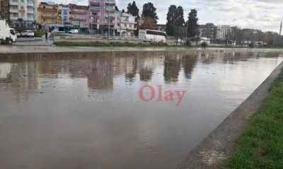 Sarıçay'da su seviyesi yeniden yükseldi