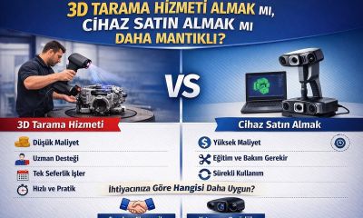 3D Tarama Hizmeti Almak mı, Cihaz Satın Almak mı Daha Mantıklı?