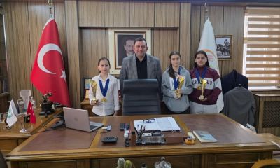 Genç dansçılar Başkan Atalay’a ziyaret ettiler