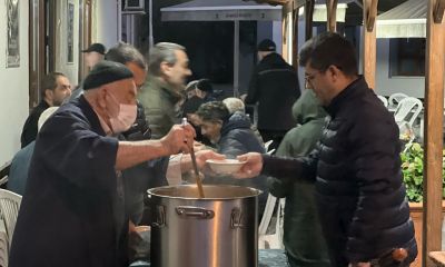 Arslanca Camii’nde gönüller sabah namazıyla aydınlandı