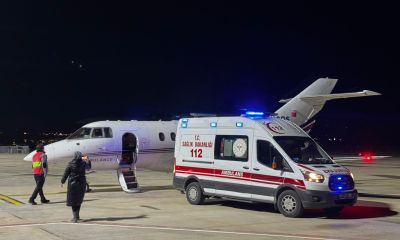 54 Günlük Bebek Uçak Ambulansla Ankara’ya Sevk Edildi