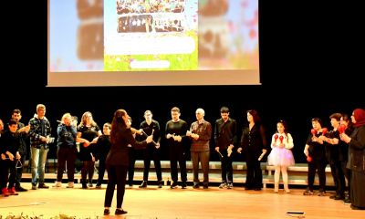 ÇOMÜ Rektörü Erenoğlu ve Toprak Soylu otizm için bir arada