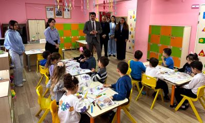 Ayvacık Kaymakamı Mustafa Karali’den Minik Yüreklerle Sıcak Buluşma