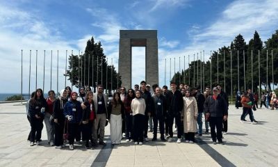 Kahtalı öğrenciler Çanakkale Şehitler Abidesini ziyaret etti