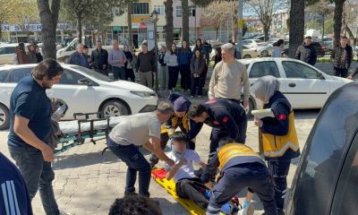 Çan'da trafik kazası: 2 yaralı