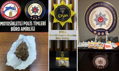Göçmen kaçakçılığından, uyuşturucuya: Çanakkale Emniyetinden haftalık uygulama bilançosu