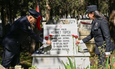 Türk Polis Teşkilatı’nın 181. Yıl Dönümünde Şehit Mehmet Topçu Unutulmadı