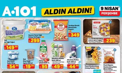 A101 İNDİRİM KATALOĞU 9 NİSAN 2026 YARIN SATIŞTA || A101 Aldın Aldın Aktüel Afişi Bu Hafta Neler Getiriyor?