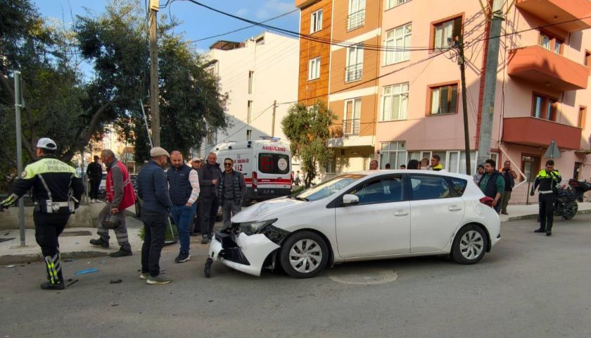 Esenler'de trafik kazası