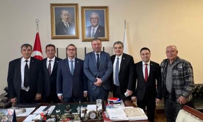 Balıkesir Teşkilatından Rıdvan Uz’a TBMM’de Ziyaret
