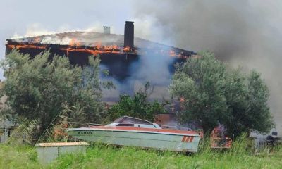 Kadırga Koyu’nda villa yangını